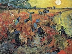 The Red Vineyard by Vincent van Gogh