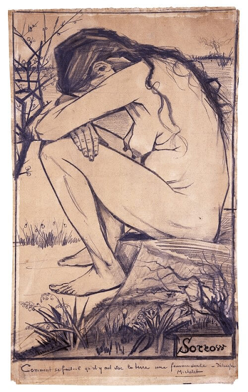 Sorrow, 1882 by Vincent van Gogh