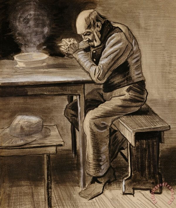 The Prayer, 1882 by Vincent Van Gogh
