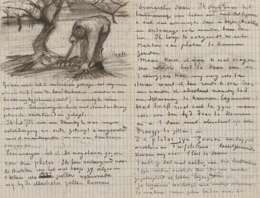 Letter 07/01/1883 - by Vincent van Gogh