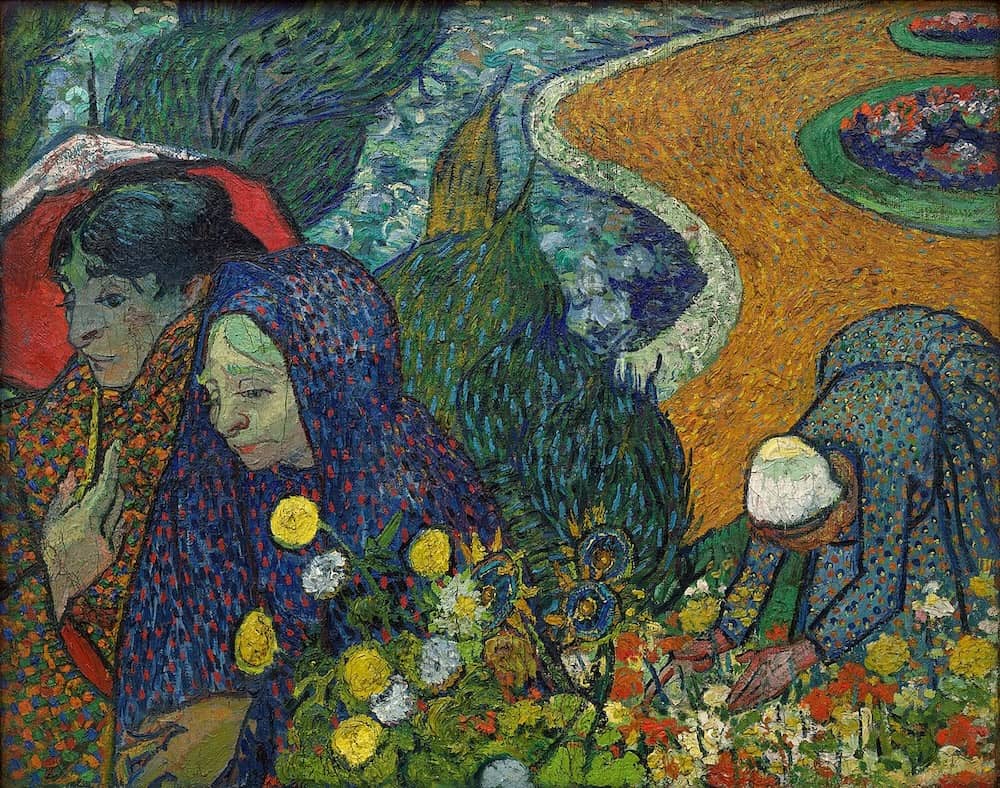 Memory of the Garden in Etten, 1888 by Vincent Van Gogh