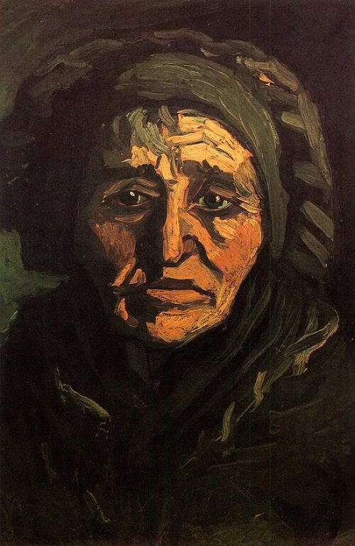 Peasant Woman with Dark Bonnet, 1885 by Vincent Van Gogh