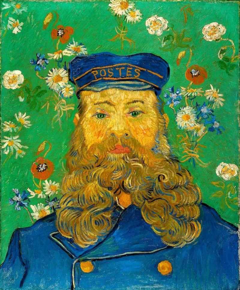 Portrait of Joseph Roulin, 1889 by Vincent van Gogh
