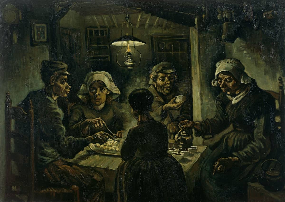 10 Secrets of Potato Eaters by Vincent van Gogh