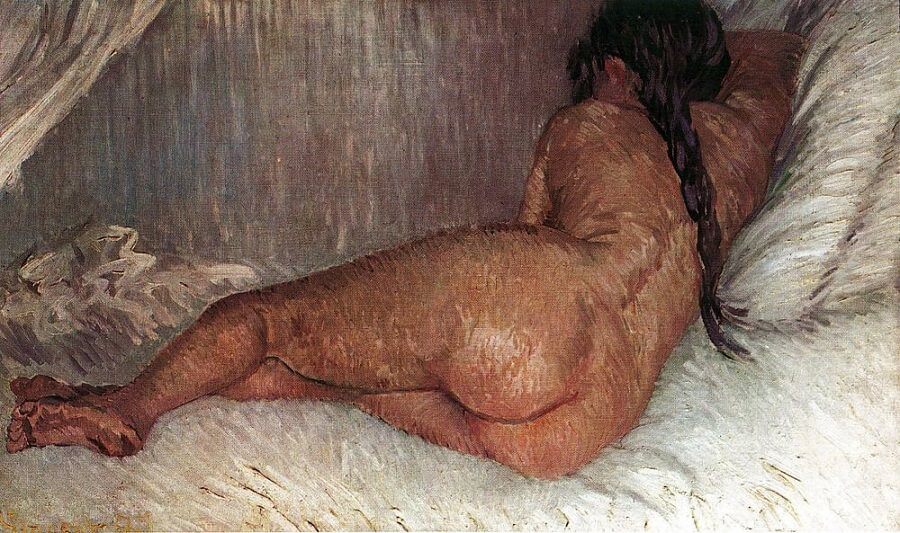 Reclining Nude, 1887 by Vincent van Gogh