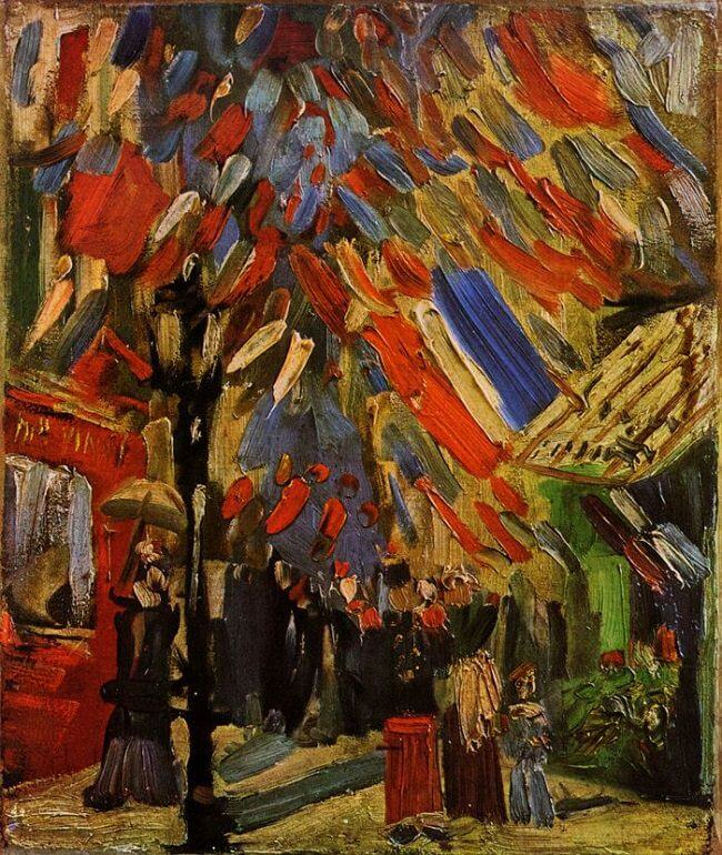 The 14th of July, 1886 by Vincent van Gogh