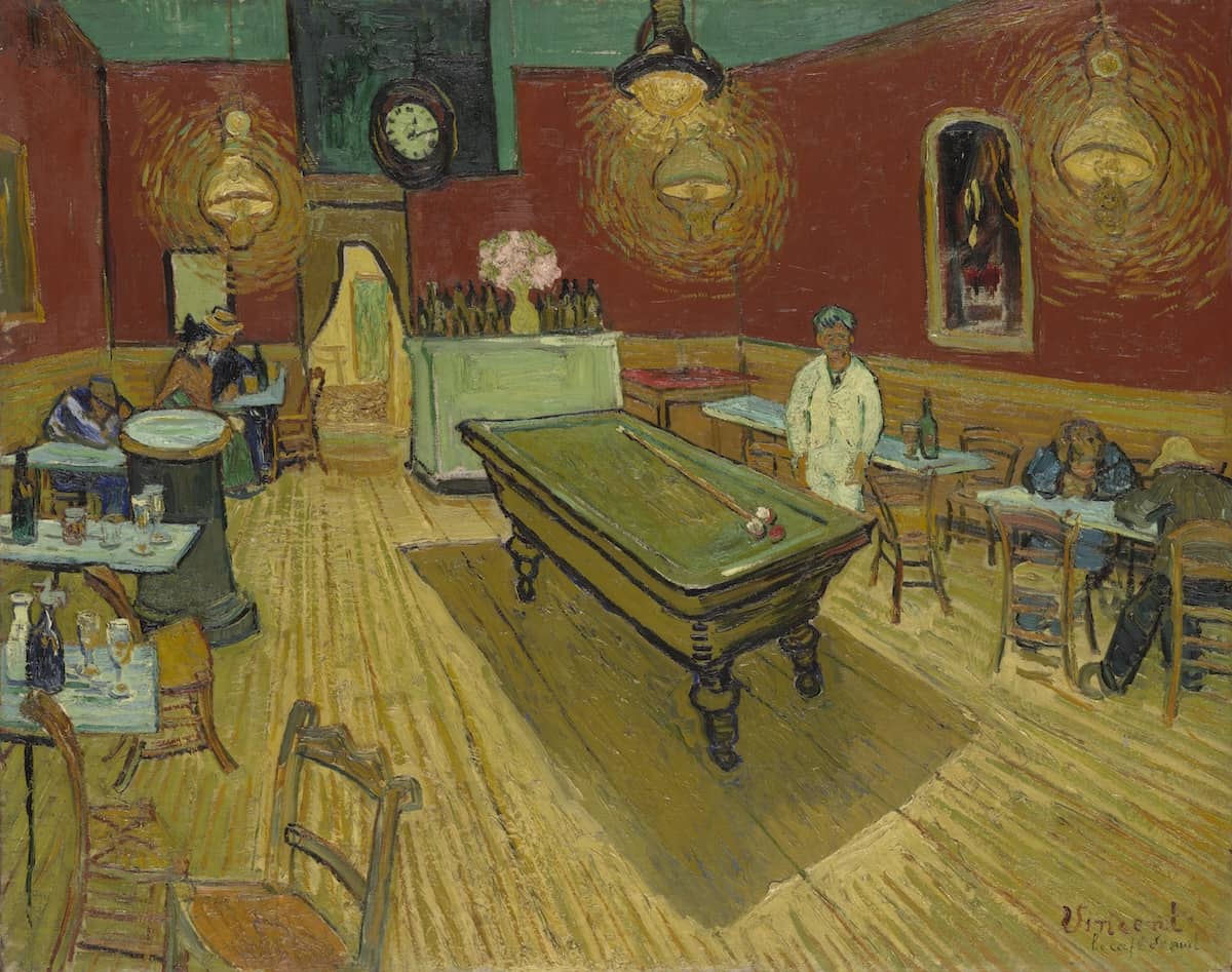 The Night Café, 1888 by Vincent van Gogh