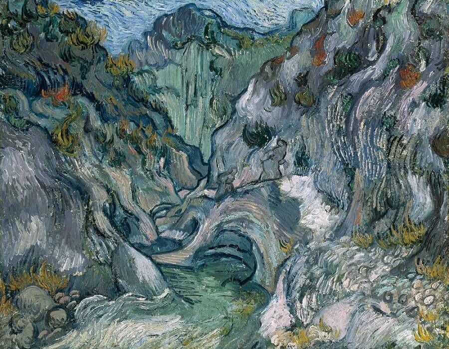 The Ravine, 1889 by Vincent van Gogh