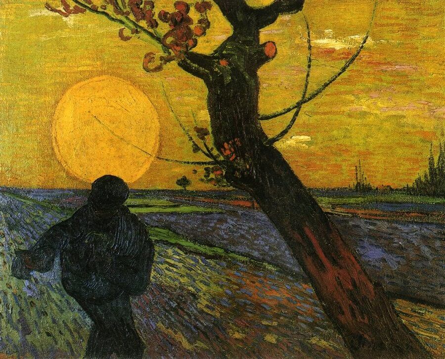 The Sower, 1889 by Vincent Van Gogh