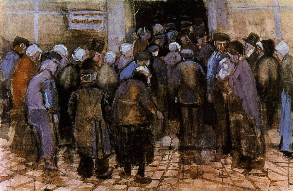 The State Lottery Office, 1882 by Vincent van Gogh
