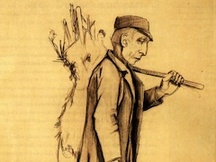 Man with a Sack of Wood by Vincent van Gogh