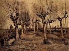 Pollard Birches by Vincent van Gogh